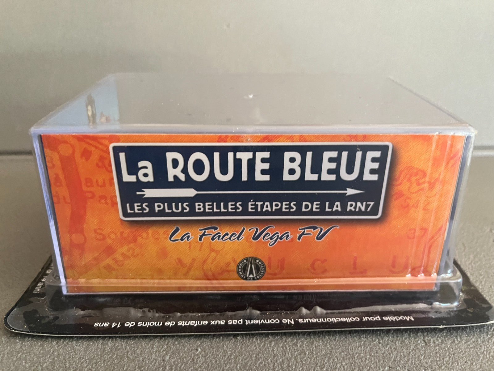 Voiture Miniature Facel Vega FV Etape 16 La Route Bleue RN7 1/43