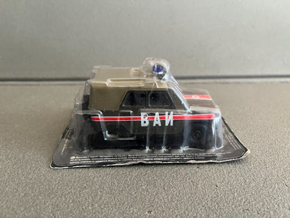 Voiture Miniature Gaz YA3-469 Police Ixo DeAgostini URSS Pays Est Russie 1/43
