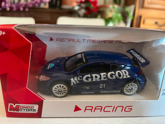 Voiture Miniature Renault Megane Trophy MC Gregor Mondo Motors au 1/43