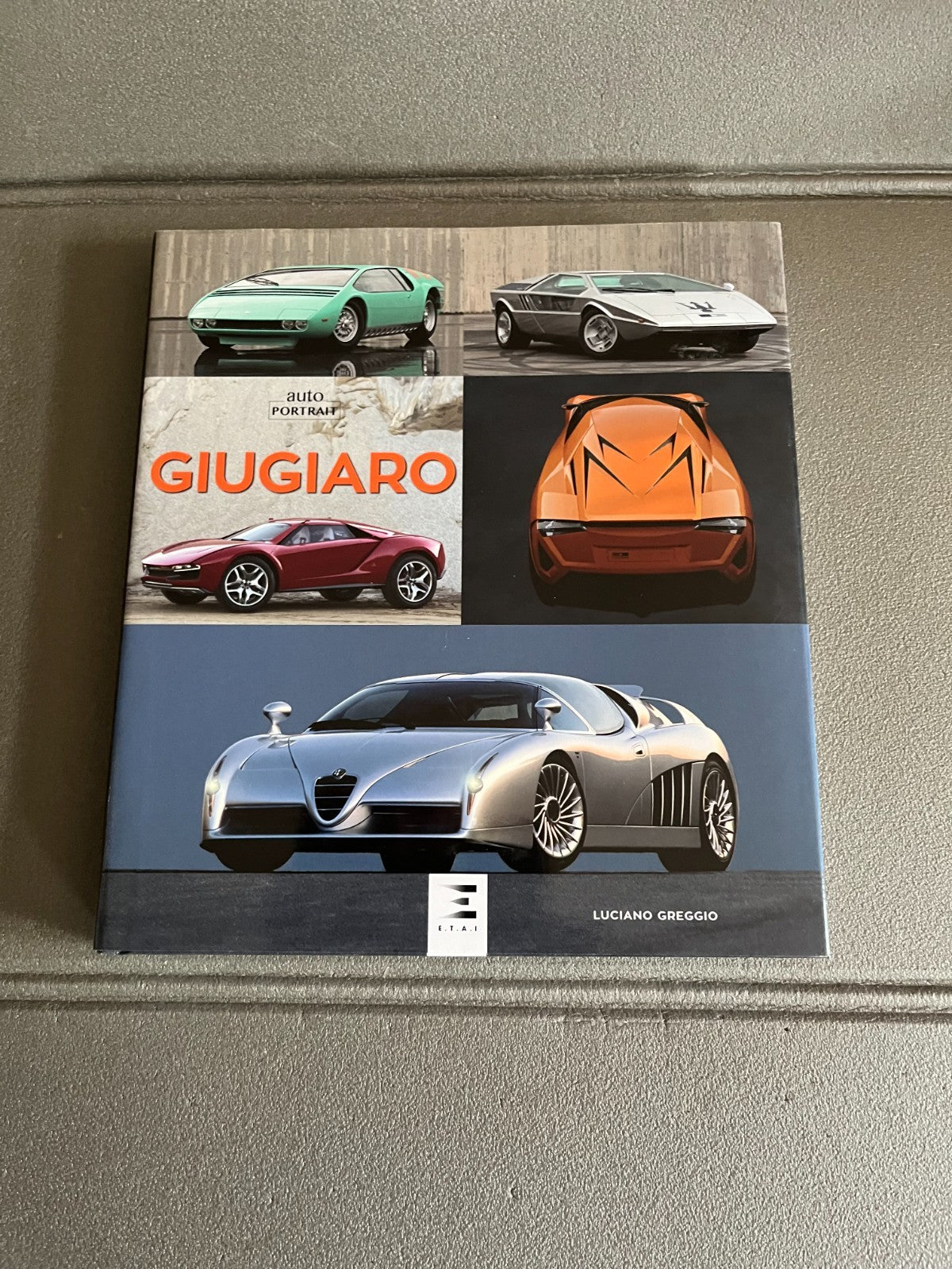 Livre Voiture Automobile Auto Portrait Giugiaro Greggio ETAI