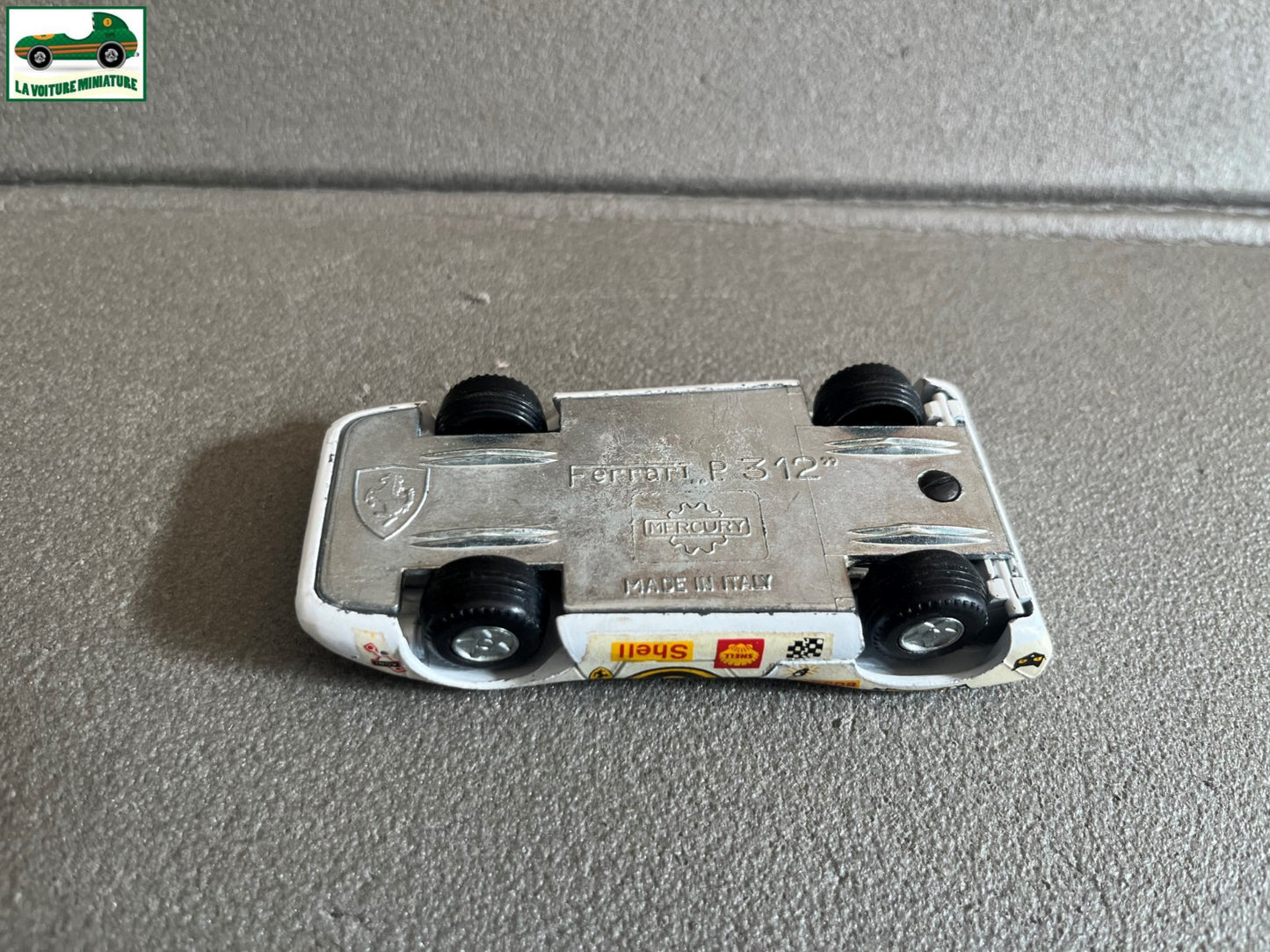 Ancienne Voiture Miniature Ferrari P312 Mercury Made in Italy 1/43