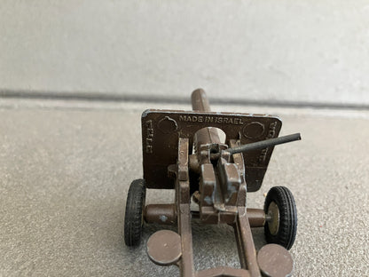 Ancienne Miniature Militaire Canon Gamda Made in Israel pour Jeep