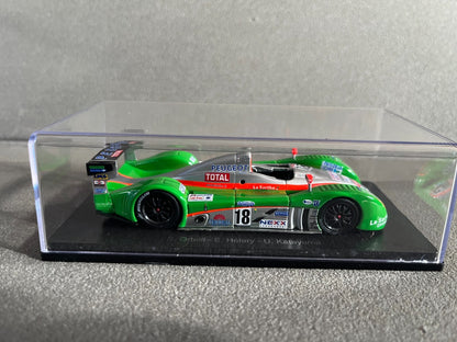 Voiture Miniature Courage C60 Peugeot Le Mans 2002 Spark Hachette 1/43
