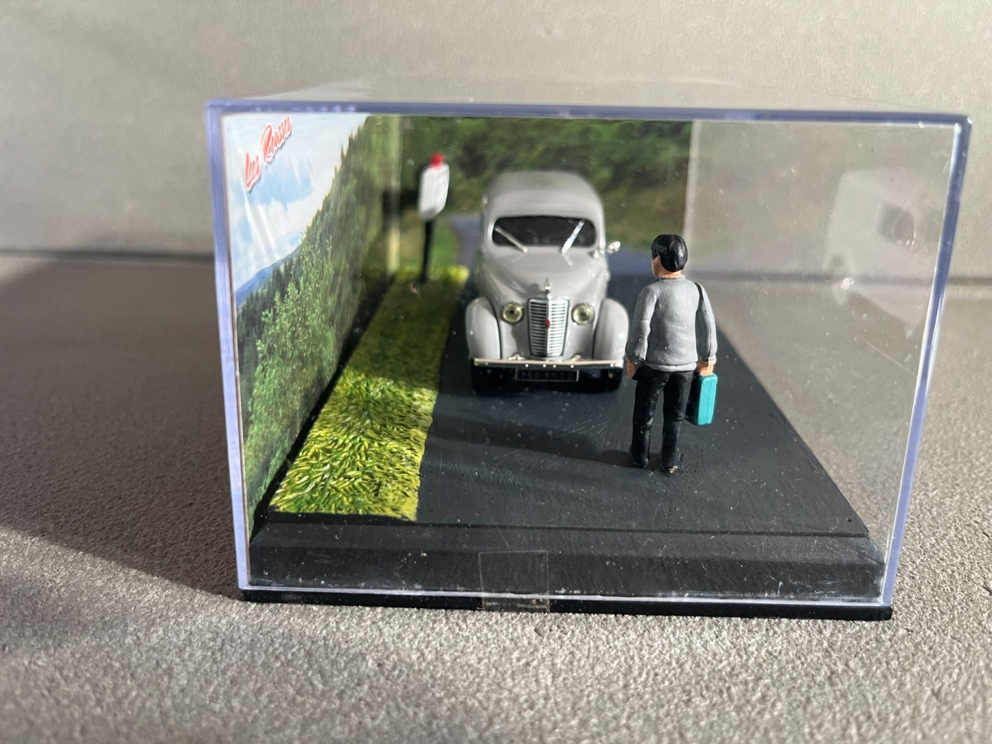 Voiture Miniature Renault Juvaquatre Etape 4 La Route Bleue RN7 1/43