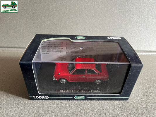Voiture Miniature Subaru ff-41 Sports 1969 Ebbro au 1/43