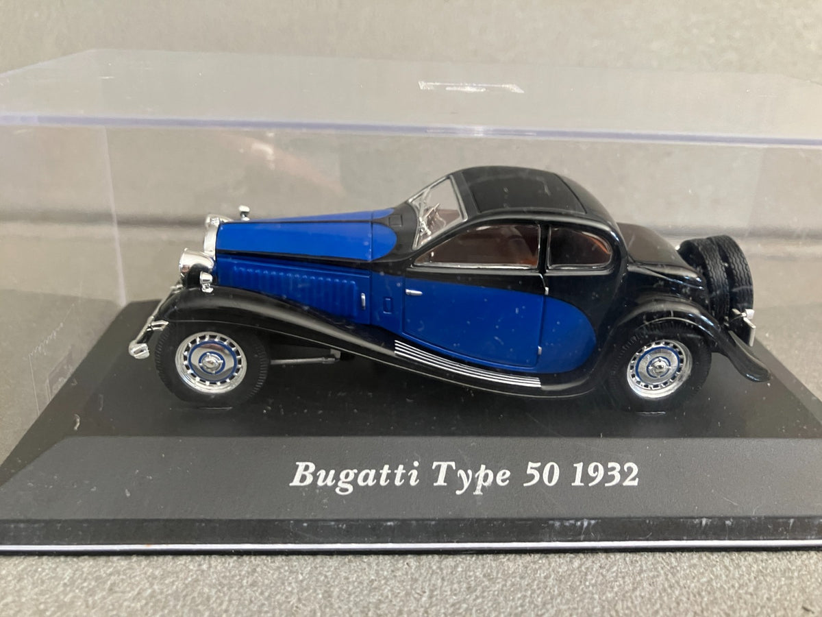 Voiture Miniature Bugatti Type 50 1932 Altaya au 1/43