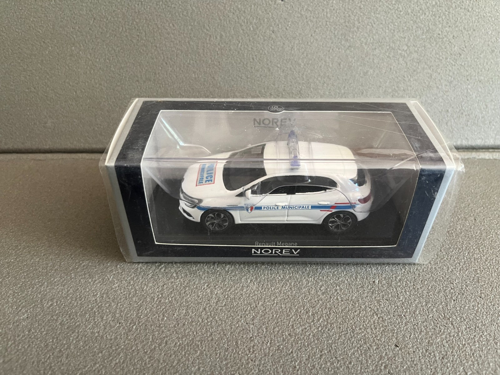 Voiture Miniature Renault Megane Police Municipale 2016 Norev au 1/43