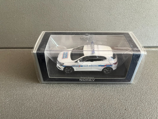 Voiture Miniature Renault Megane Police Municipale 2016 Norev au 1/43