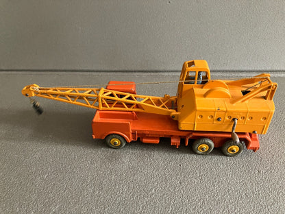 Ancienne Miniature Camion Grue 20 Ton Lorry Mounted Crane Dinky Toys Meccano