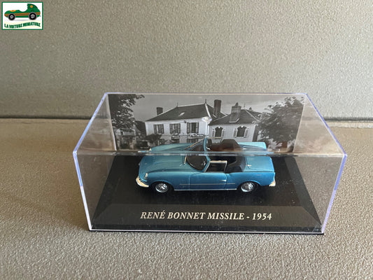Voiture Miniature René Bonnet Missile 1954 au 1/43 Ixo Altaya