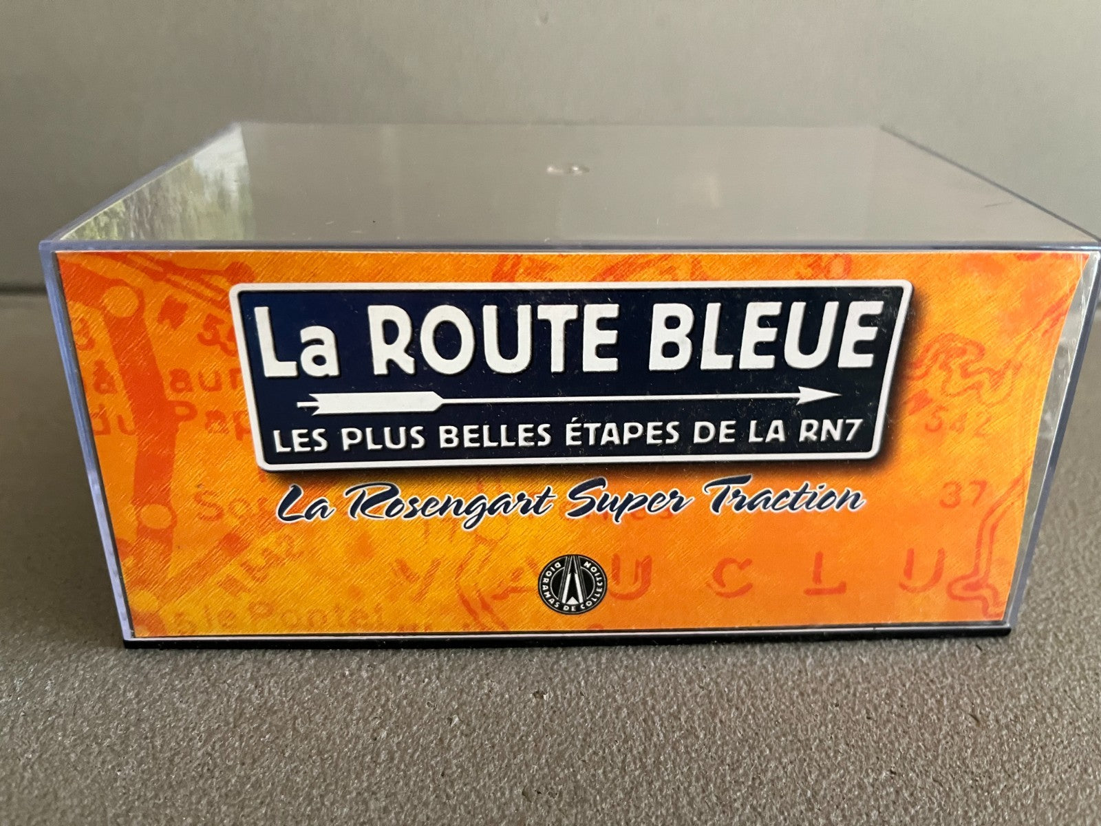 Voiture Miniature Rosengart Super Traction Etape 40 La Route Bleue RN7 1/43