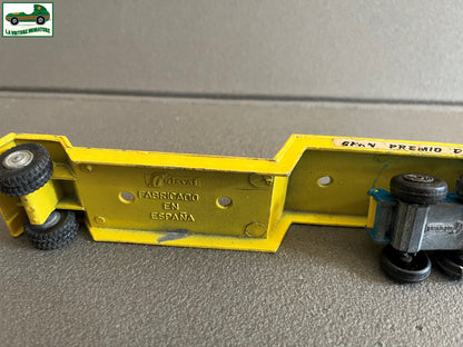 Ancienne Miniature Voiture Camion Semi Remorque Guisval Spain Epave