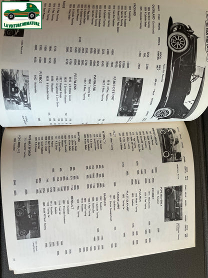 Livre Voiture Automobile Old Car Value Guide Volume 2 Number 4
