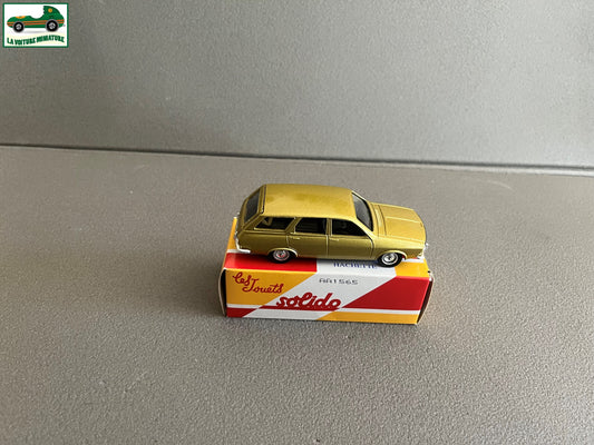 Voiture Miniature Renault 12 Break 1972 Solido Hachette 1/43