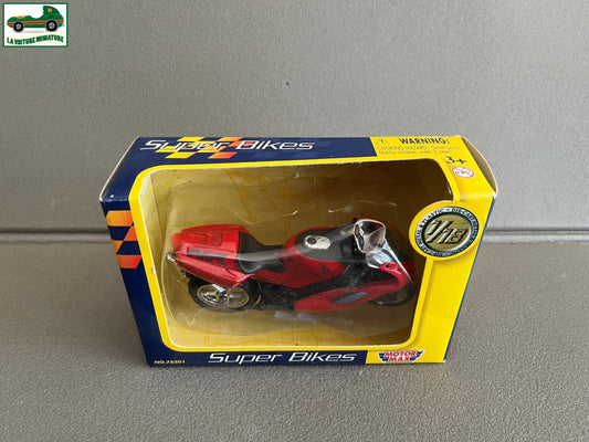 Moto miniature Honda NR Super Bikes Motor Max 1/18