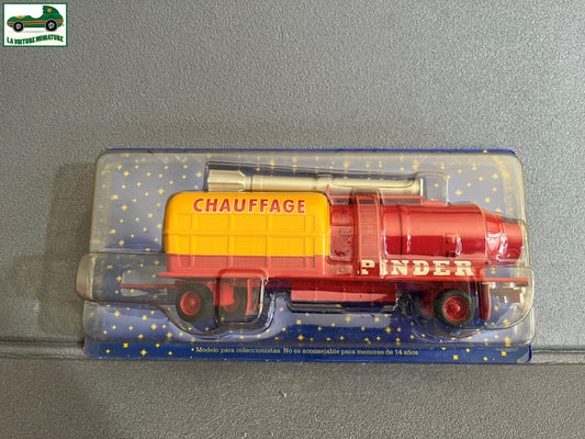 Voiture Miniature Remorque Chauffage Cirque Pinder Altaya 1/50