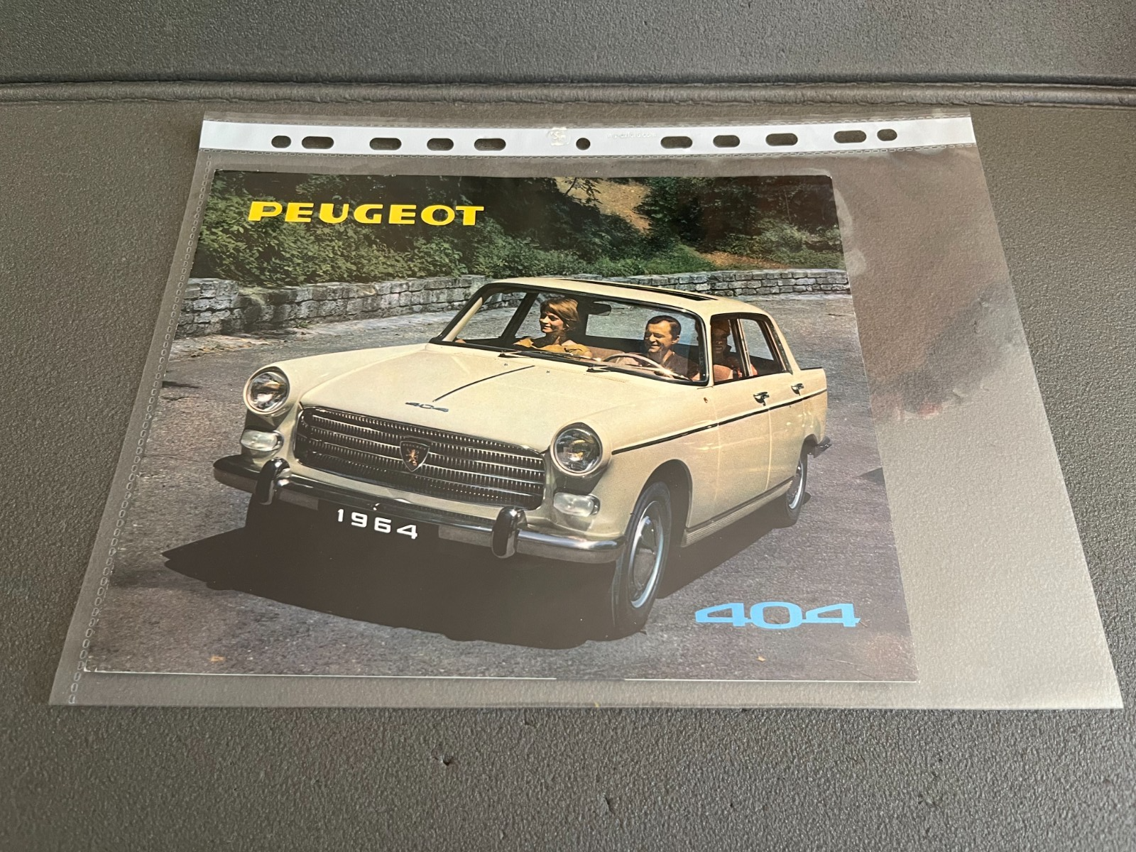 Ancien Dépliant Brochure Documentation Automobile Peugeot 404