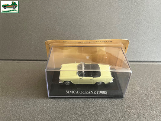 Voiture Miniature Simca Océane 1958 au 1/43