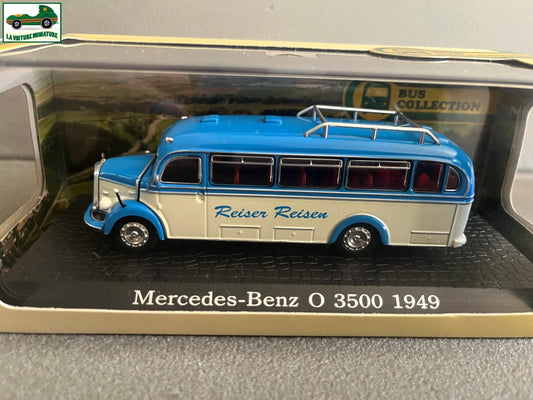 Voiture miniature Mercedes Benz O 3500 1949 Autobus Bus Collection Atlas 1/72