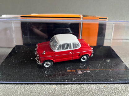 Voiture Miniature Micro Antan NSU Prinz 30E 1959 Ixo au 1/43