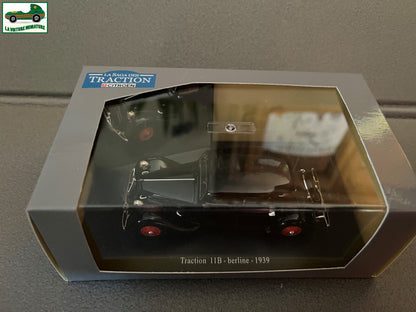 Voiture Miniature Citroen Traction 11B Berline 1939 Atlas Courtage 1/43