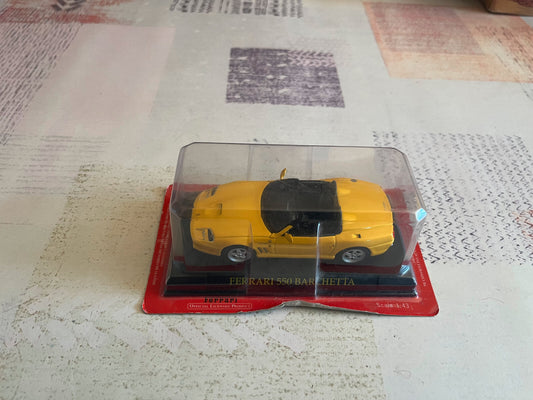 Voiture miniature Collection Ferrari 550 Barchetta Ixo Fabbri au 1/43