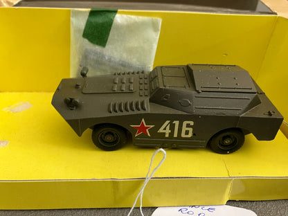 Ancien Miniature Militaire Blindé BTR 40 6031 Lance Roquette Solido France 1/50