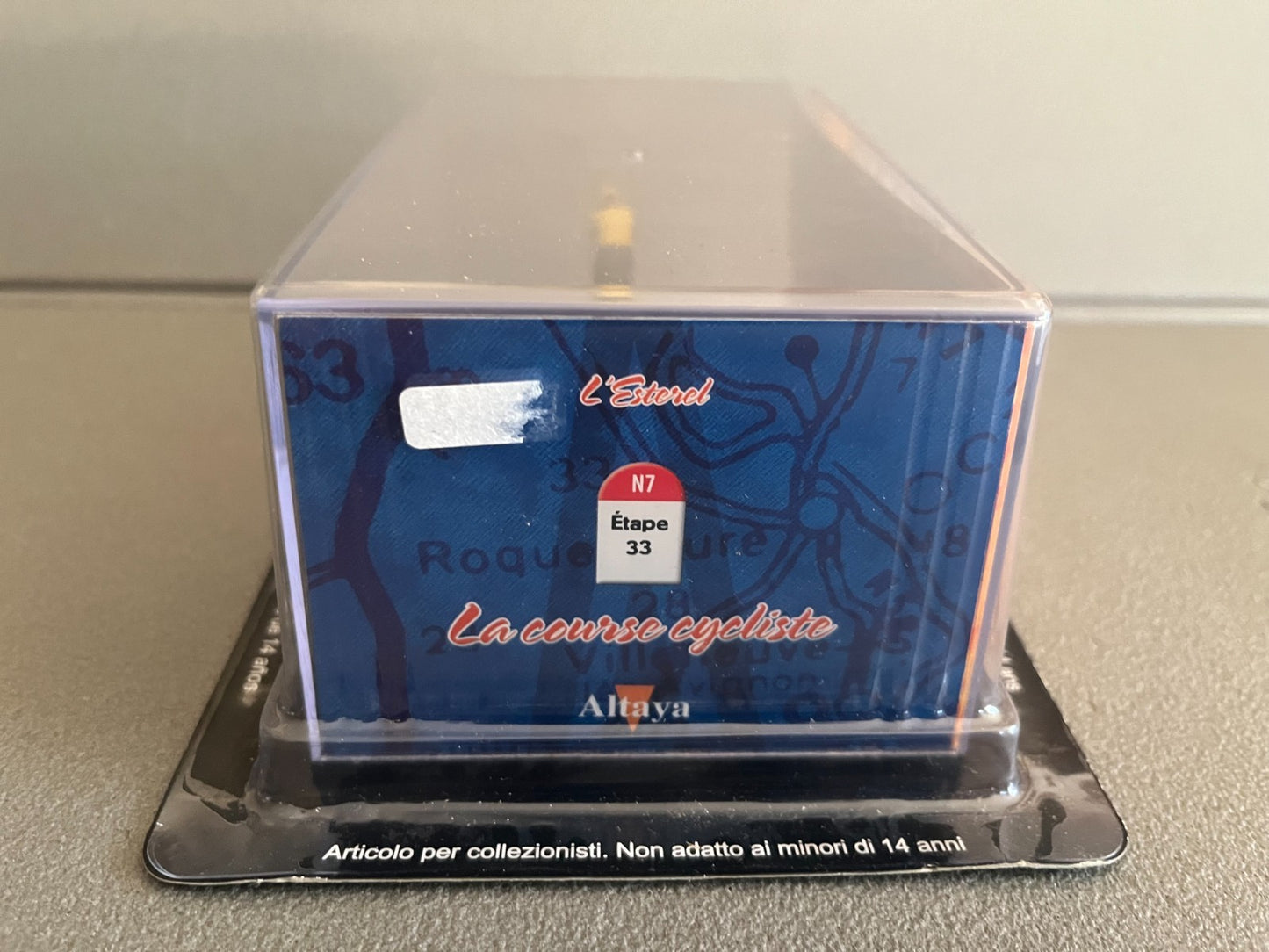 Voiture Miniature Jeep Willys MB Etape 33 La Route Bleue RN7 1/43