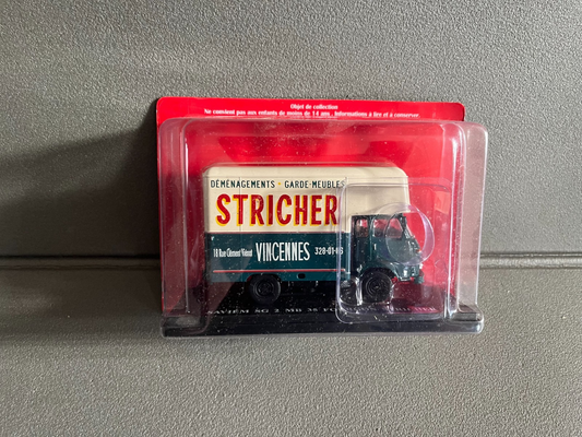 Voiture Miniature Renault Saviem SG 2 MB 35 Fourgon Stricher Hachette 1/43