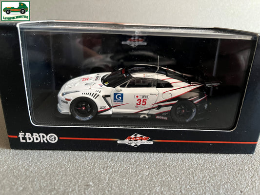 Voiture Miniature Nissan GT-R GT1 2009 Silverstone Ebbro au 1/43