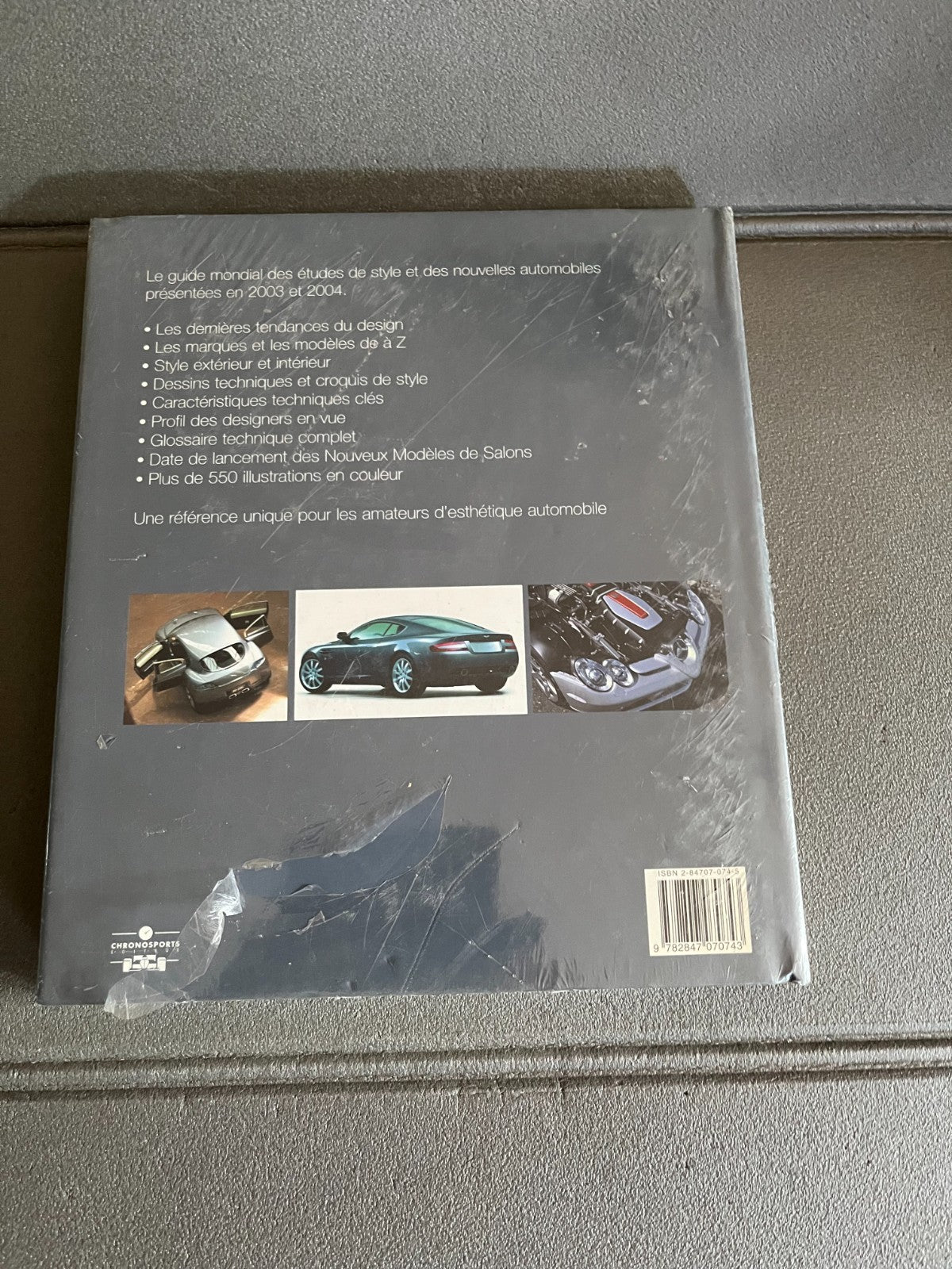 Livre Voiture Automobile Annuel Design 2005 Chronosports