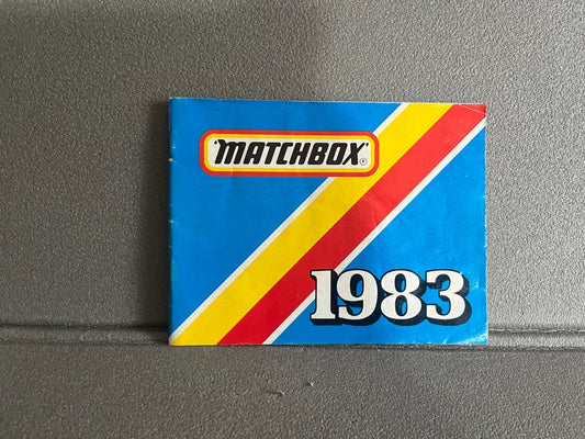 Ancien Dépliant Documentation Catalogue Jouet Voiture Matchbox 1983