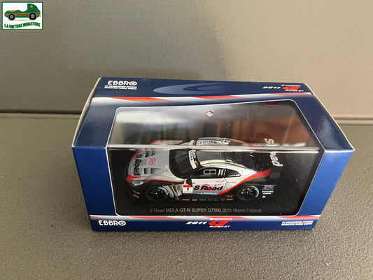 Voiture Miniature S Road Mola GT-R Super GT500 2011 Nismo Festival Ebbro 1/43