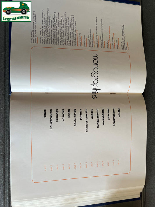 Livre Voiture Automobile Alpha Auto Histoire Tome 9 Encyclopédie Atlas