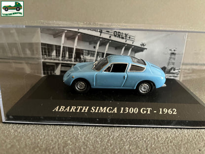 Voiture Miniature Abarth Simca 1300 GT 1962 au 1/43 Ixo Altaya