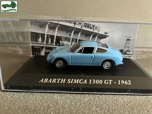 Voiture Miniature Abarth Simca 1300 GT 1962 au 1/43 Ixo Altaya