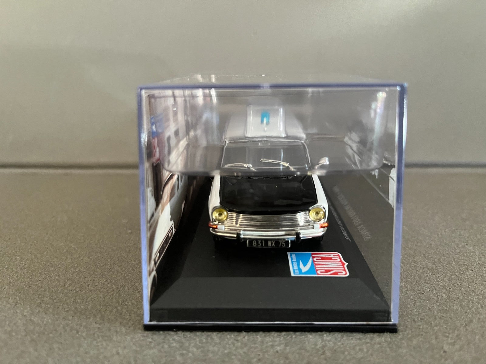 Voiture Miniature Simca 1501 Break Police 1969 Altaya au 1/43