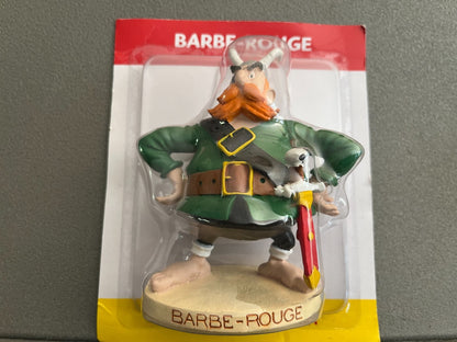 Figurine de Collection Astérix Obélix Barbe Rouge Plastoy Atlas