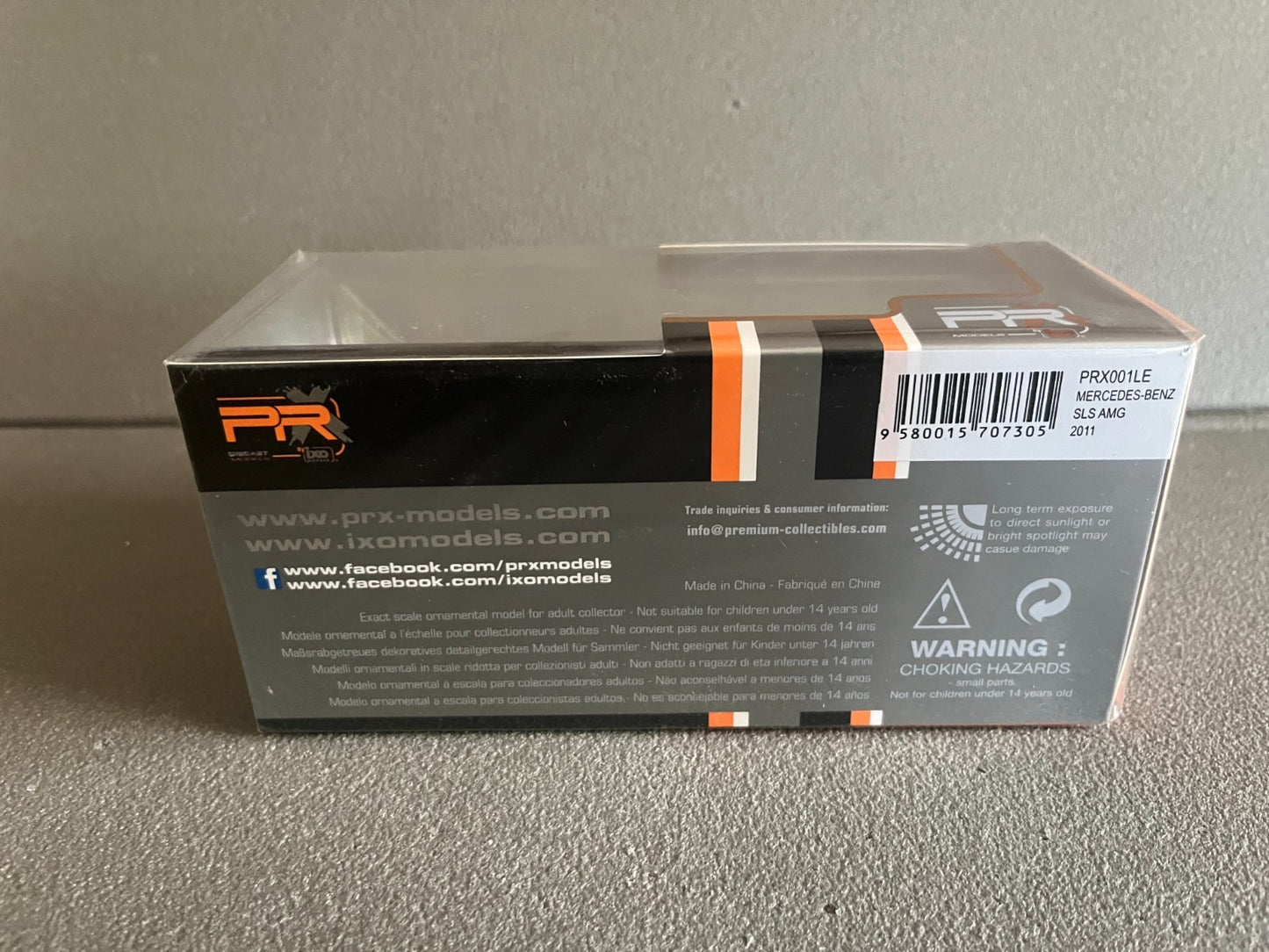 Voiture Miniature Mercedes Benz SLS AMG 2011 Premium X au 1/43