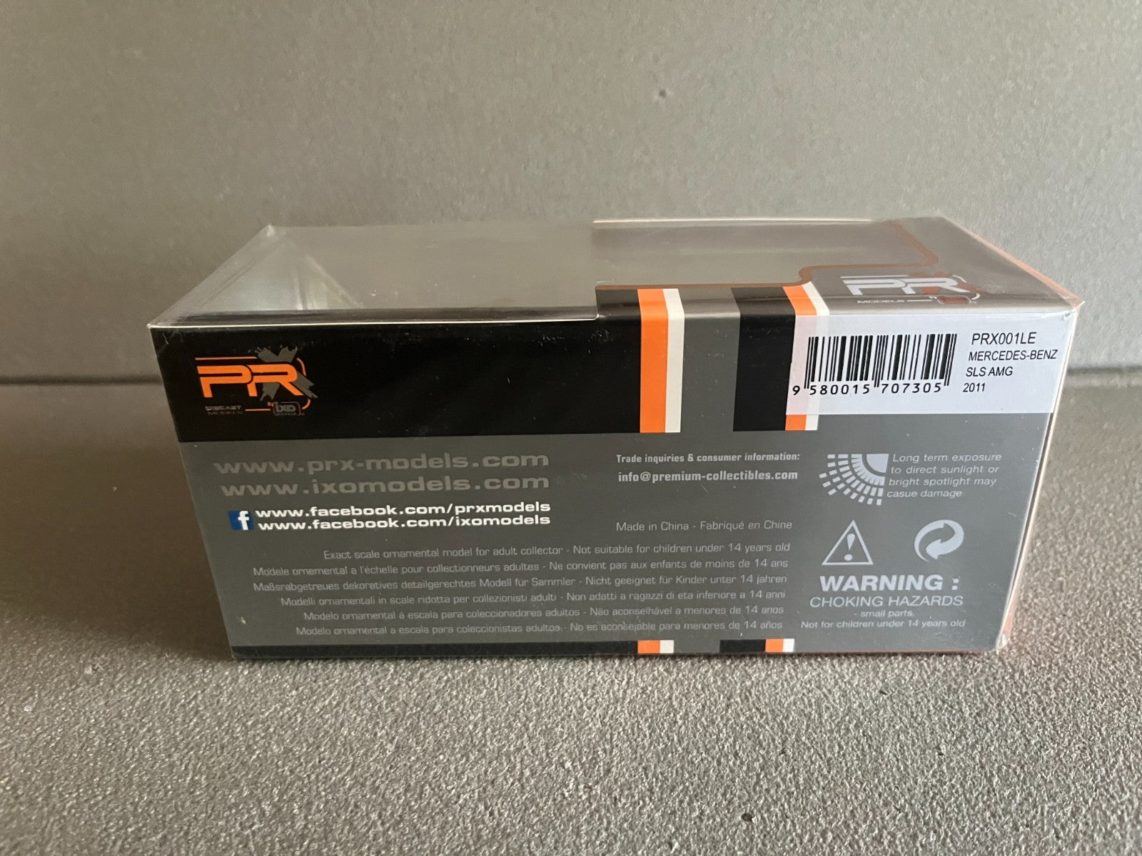Voiture Miniature Mercedes Benz SLS AMG 2011 Premium X au 1/43