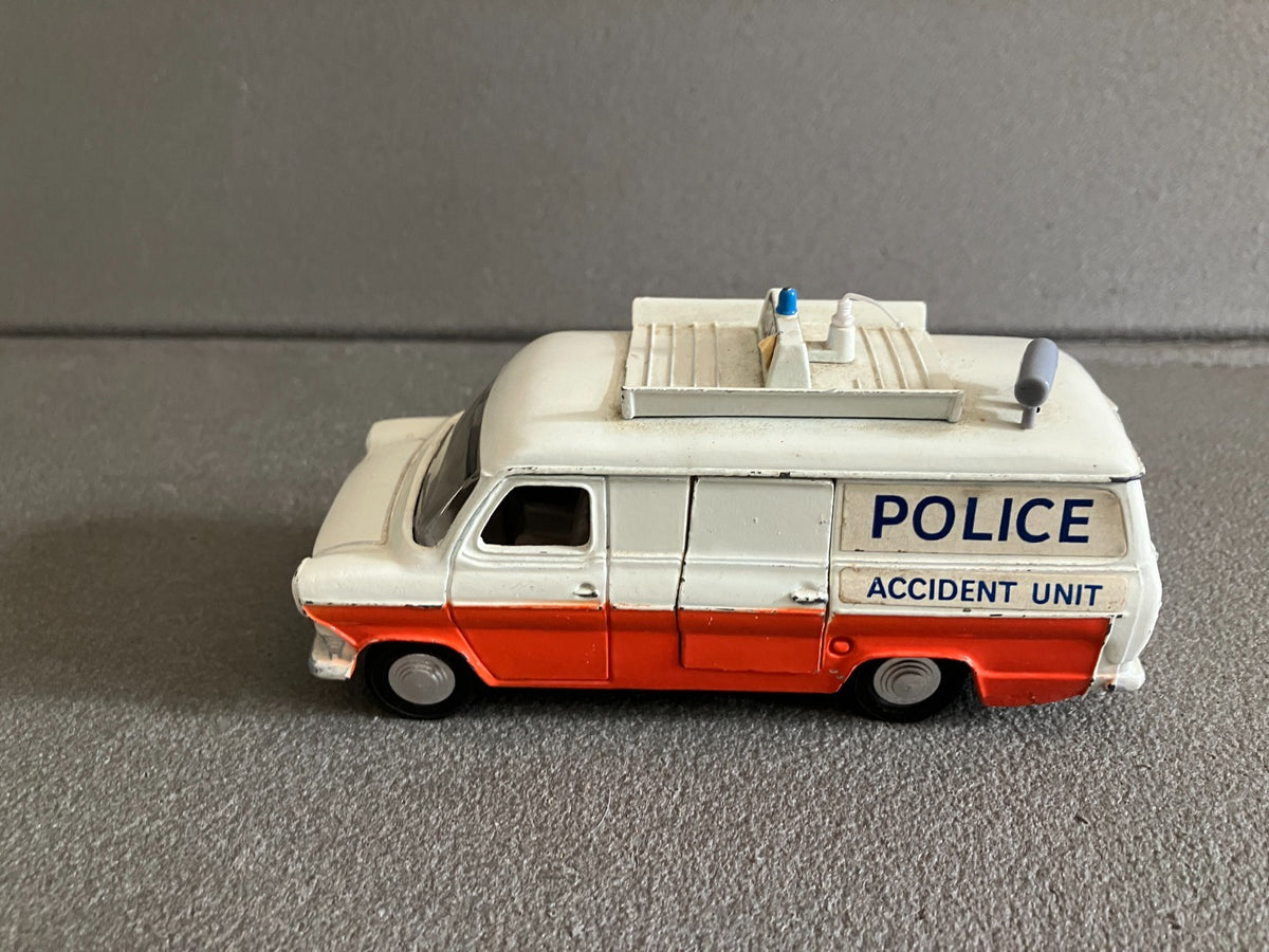 Ancienne Miniature Camion Ford Transit Van Police Dinky Toys Meccano England