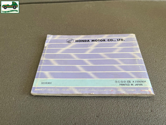Ancien Dépliant Documentation Entretien Moto Honda 350 CB350F