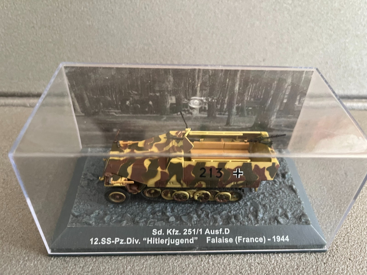 Miniature Militaire Char Tank Blindé Sd.Kfz. 251/1 Ausf. D Hitler Altaya 1/72