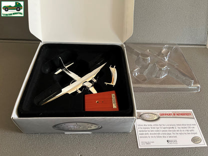 Avion miniature chrome Bristol Type 170 Atlas Silver Classics au 1/200