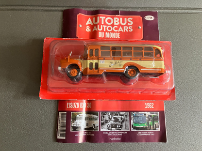 Voiture miniature Isuzu BXD 30 1/43 Autobus Autocars du Monde