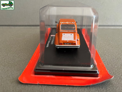 Voiture miniature Citroen 2cv 2 cv 4 des mariés Auto Plus Hachette 1/43