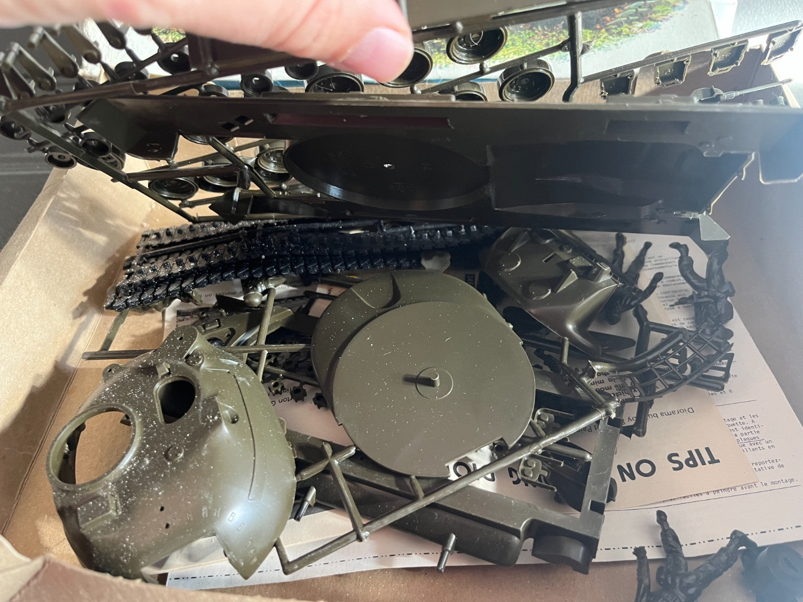 Maquette Militaire Char Tank Patton U.S. M48A2 Monogram 1/32