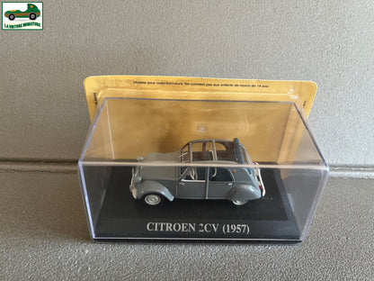 Voiture Miniature Citroen 2CV 1957 au 1/43