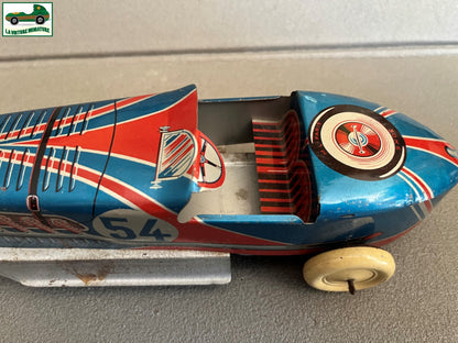 Jouet Ancien Tôle Voiture Course M L PARIS ML 510 Martinan Larnaude Vintage