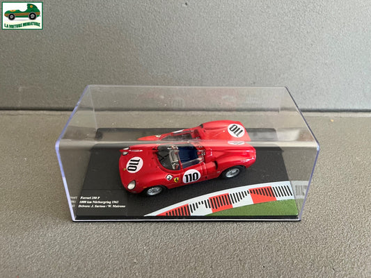 Voiture miniature Collection Ferrari 250P 1000 km Nurburgring 1963 au 1/43